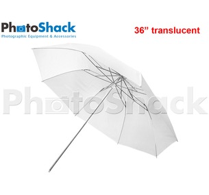 3 Fold Umbrella Translucent 36"